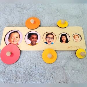 Lovevery Circle of Friends Puzzle (Months 13, 14, 15)